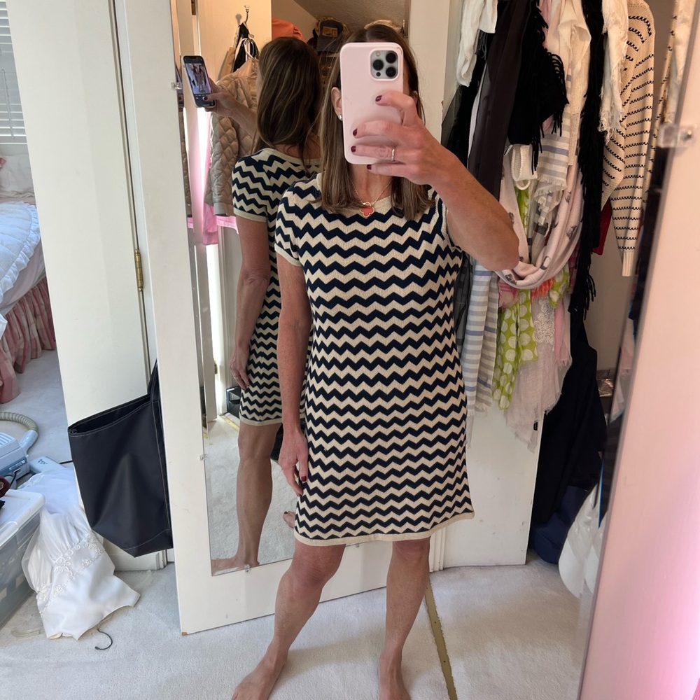 Lily Marino wool short sleeve sweater dress. Very soft feel!